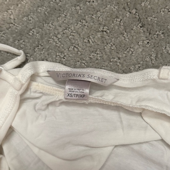 Victoria secret brand new without tag cotton White Lace bow Nightgown - Picture 5 of 6